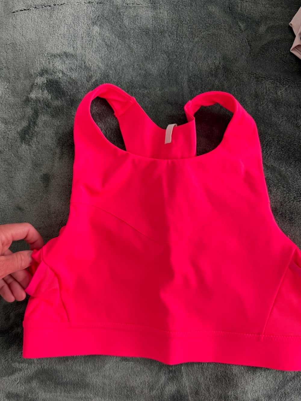 Brooks running bra with pockets